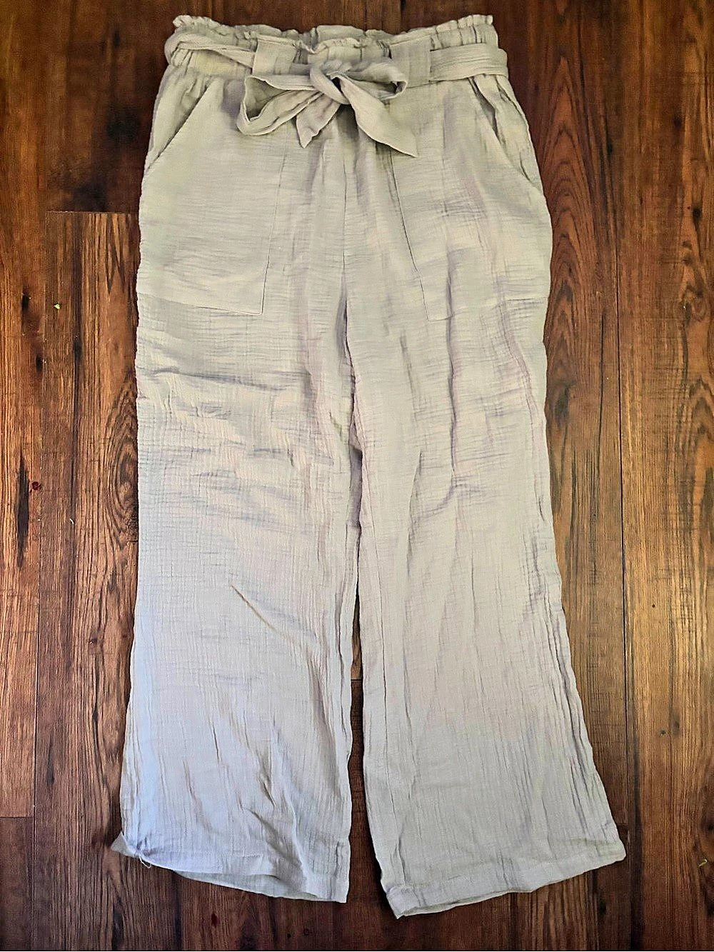 Sincerely Jules Wide Leg Pants in Green Like New